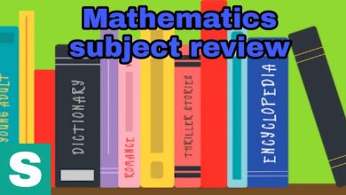 Mathematics Subject Review in English