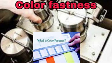 Color fastness to washing process