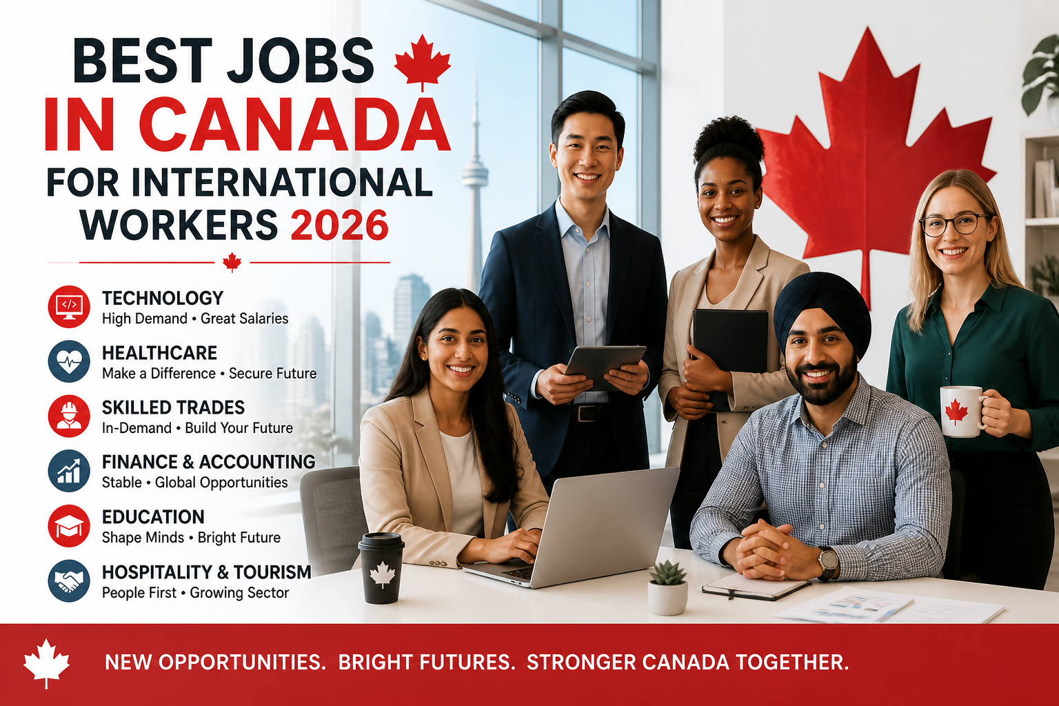 Best Jobs in Canada for International Workers 2026