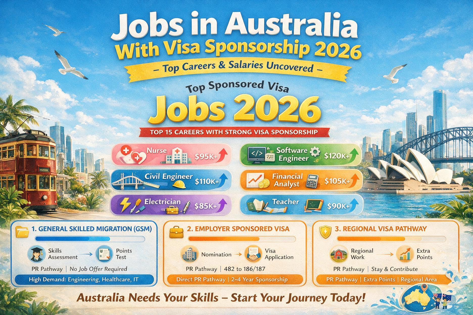 Jobs in Australia With Visa Sponsorship 2026